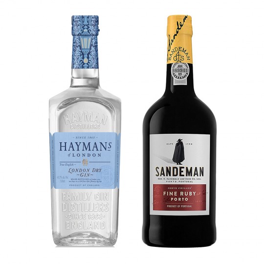 Pack Gin Hayman´s & Porto Sandeman